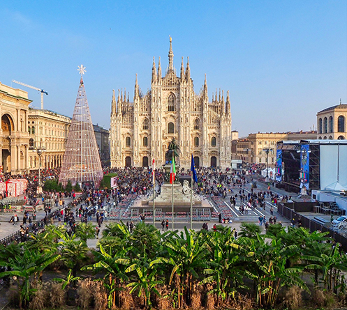 Giornata alberi Duomo Milano